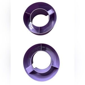 Water Bottle Snack Bowl 2pcs Light Purple New